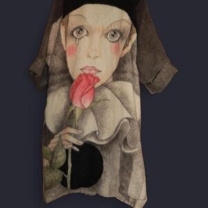 Mira Fujita Sad Rose Pierrott Love coat.